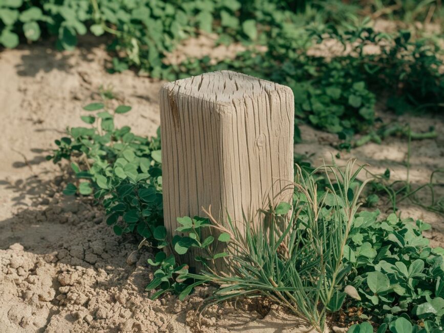 Impregnowane drewno ogrodowe
